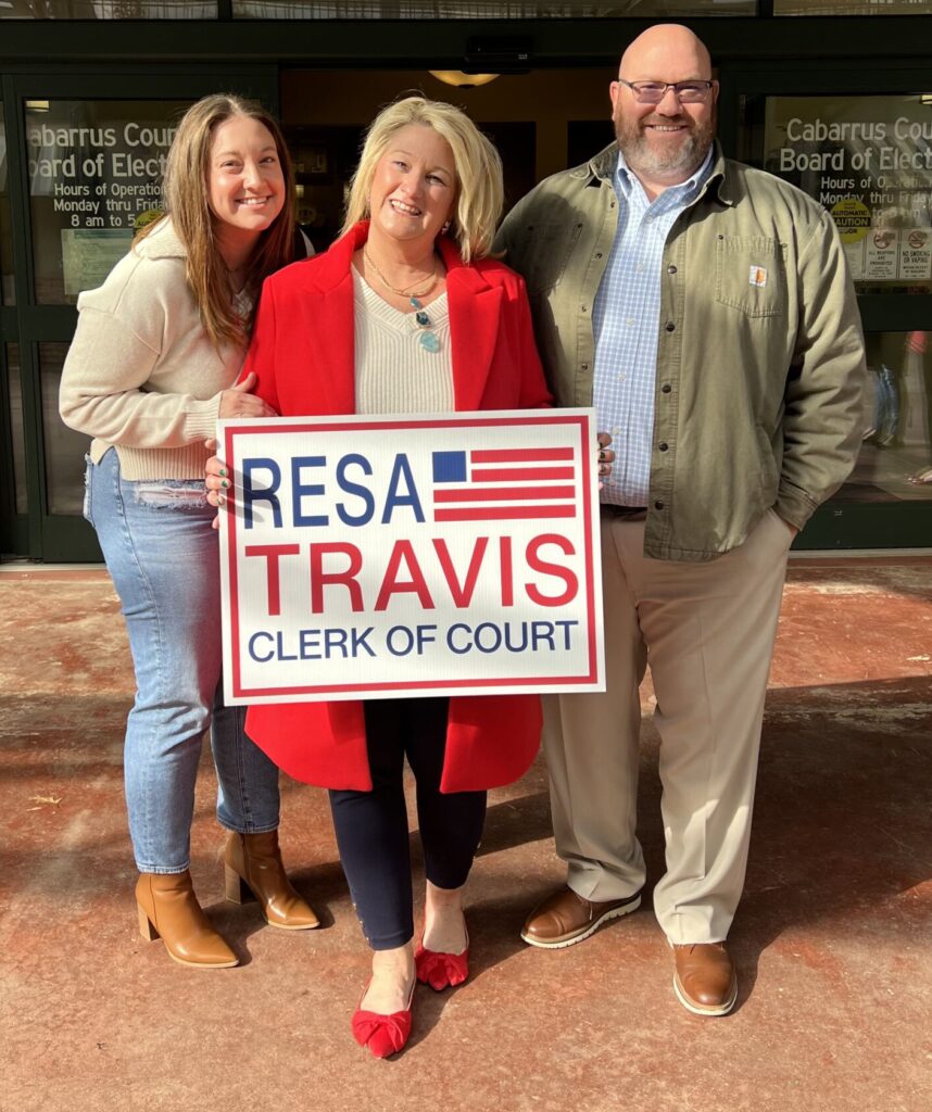 Resa Travis for Cabarrus County Clerk of Court
